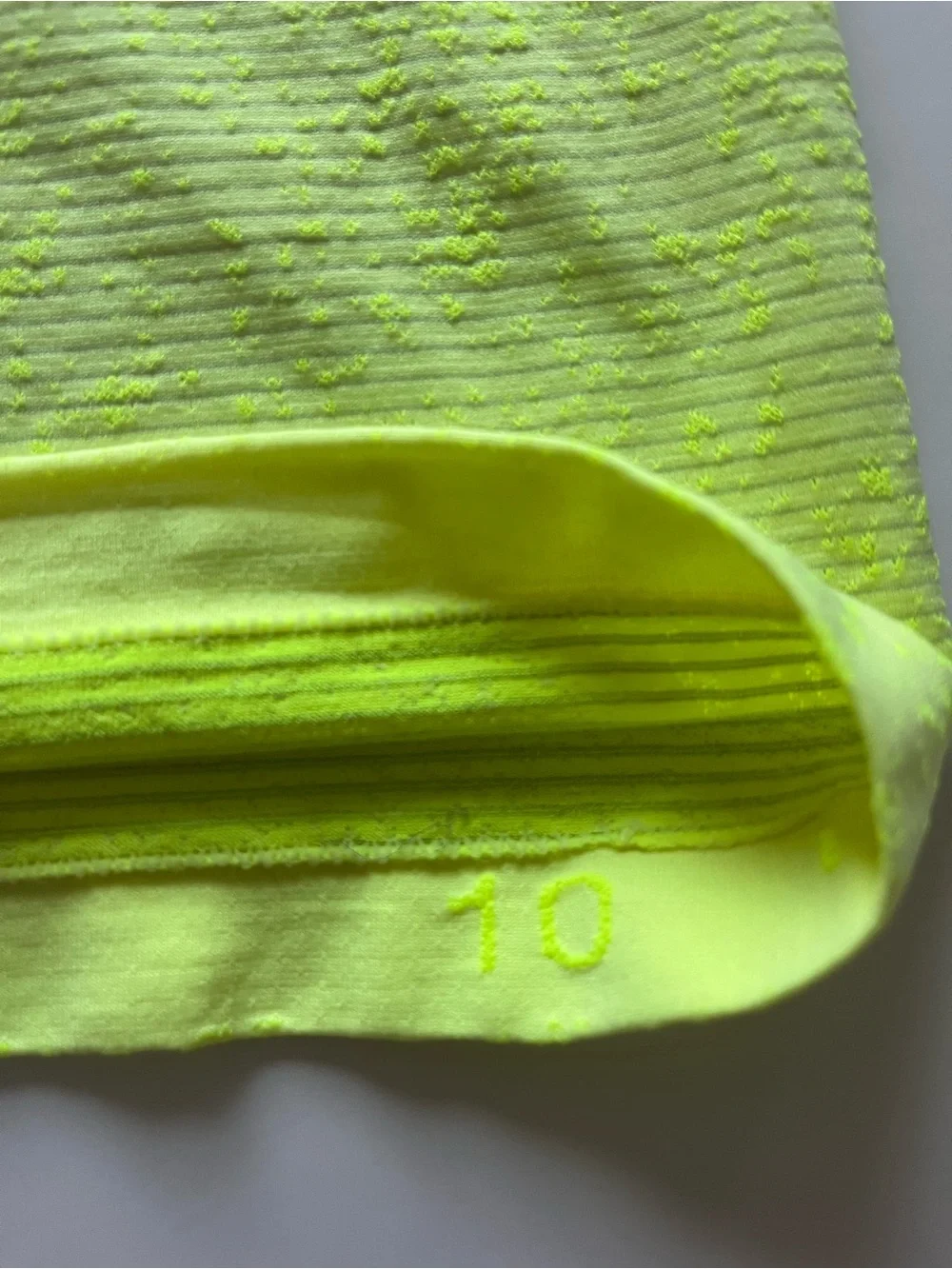 lululemon athletica NWT Swiftly Tech SS 2.0 Disorted Noise Neon Lemon Sorbet-10